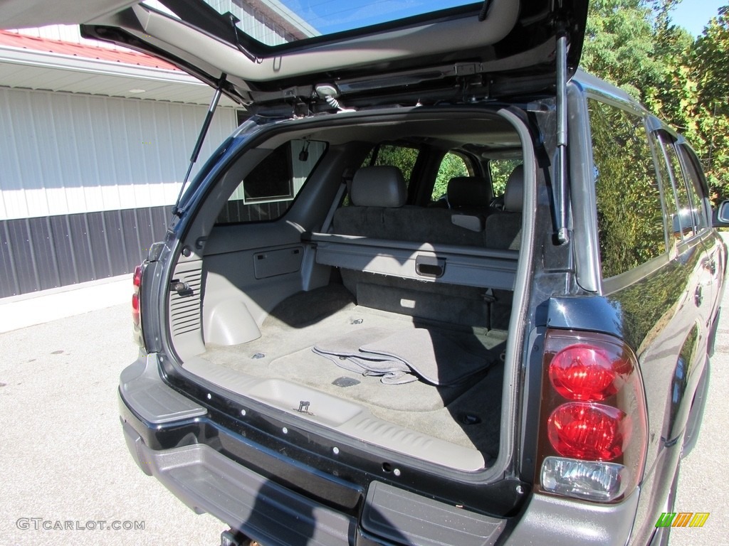 2002 TrailBlazer LTZ 4x4 - Onyx Black / Dark Pewter photo #13