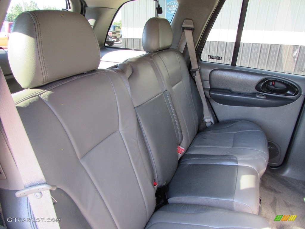 2002 TrailBlazer LTZ 4x4 - Onyx Black / Dark Pewter photo #16