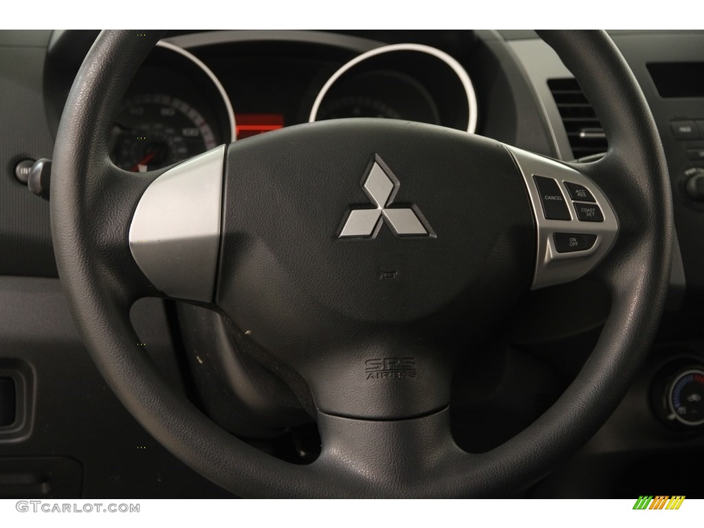 2007 Outlander ES - Cool Silver Metallic / Black photo #6