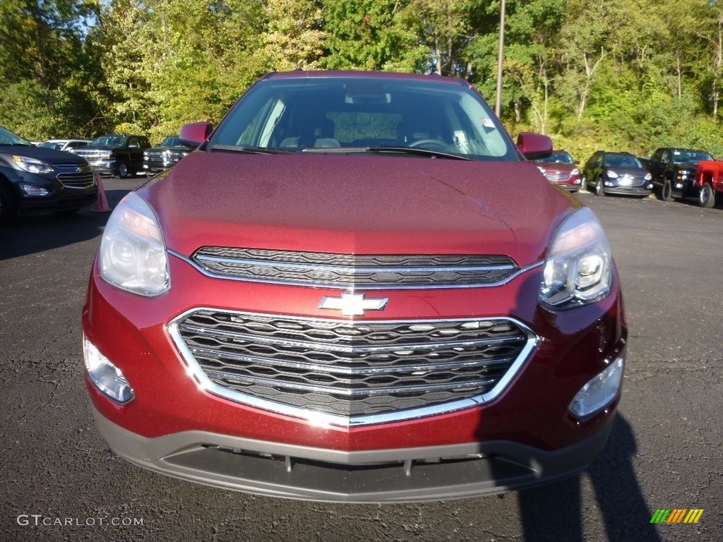 2017 Equinox LT AWD - Siren Red Tintcoat / Jet Black photo #2