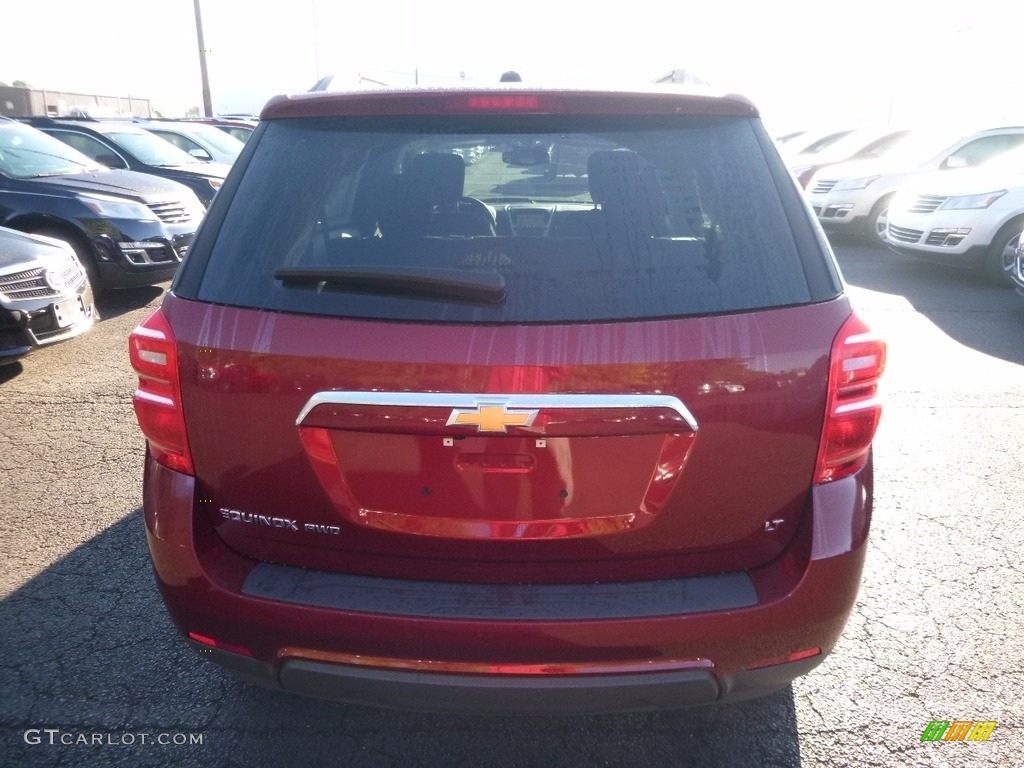2017 Equinox LT AWD - Siren Red Tintcoat / Jet Black photo #6
