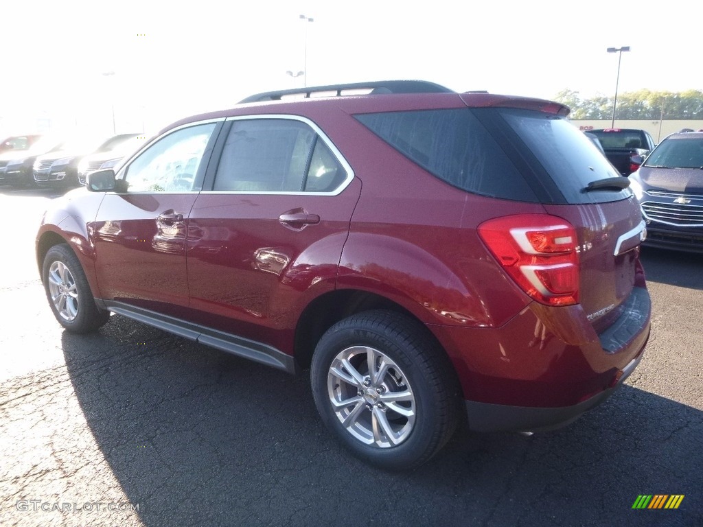 2017 Equinox LT AWD - Siren Red Tintcoat / Jet Black photo #7