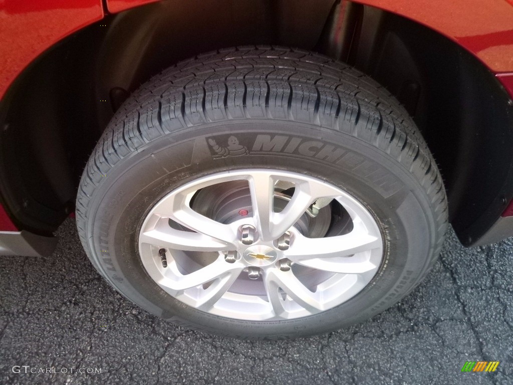 2017 Equinox LT AWD - Siren Red Tintcoat / Jet Black photo #9