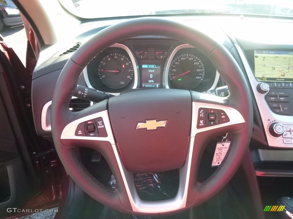 2017 Equinox LT AWD - Siren Red Tintcoat / Jet Black photo #15