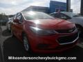 2017 Red Hot Chevrolet Cruze LT  photo #1