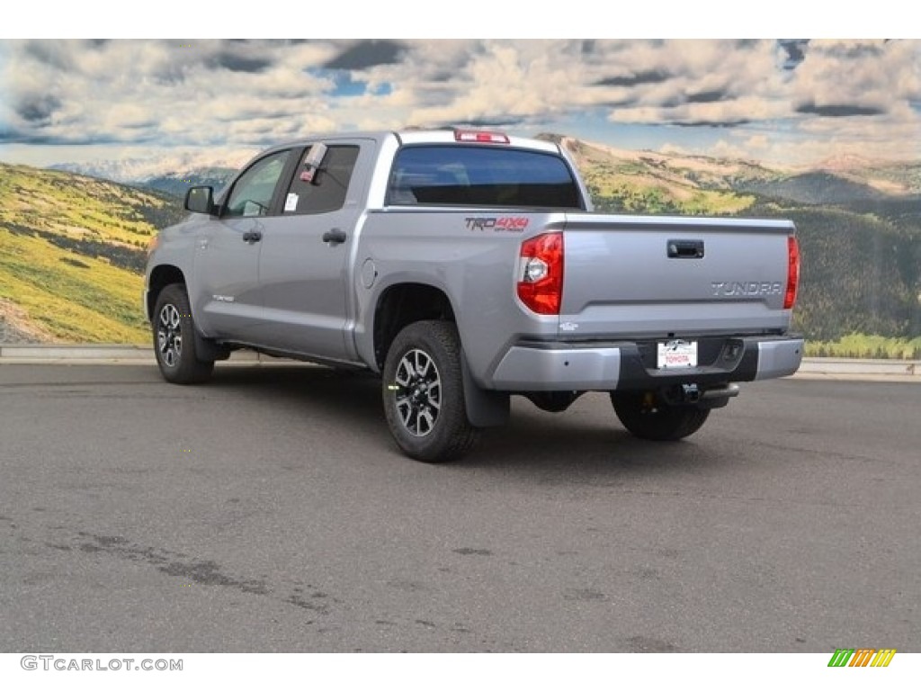 2017 Tundra SR5 CrewMax 4x4 - Silver Sky Metallic / Graphite photo #3