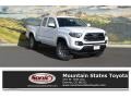 2017 Super White Toyota Tacoma SR5 Access Cab 4x4  photo #1