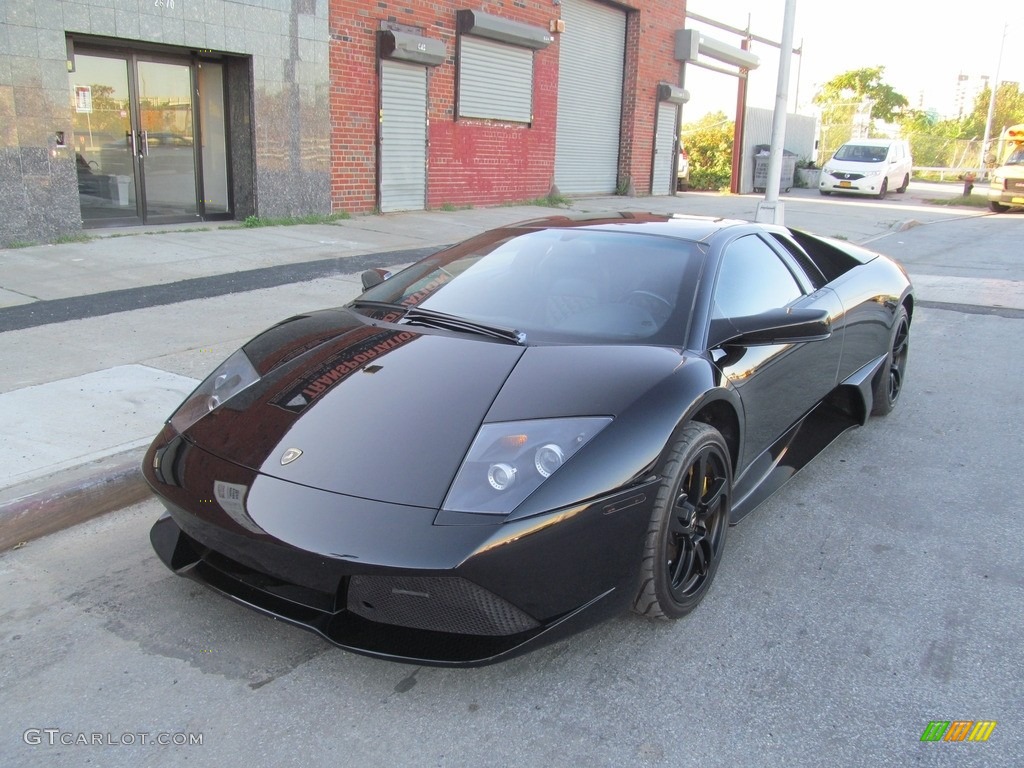 Black Lamborghini Murcielago