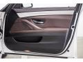 2014 BMW 5 Series Mocha/Black Interior Door Panel Photo