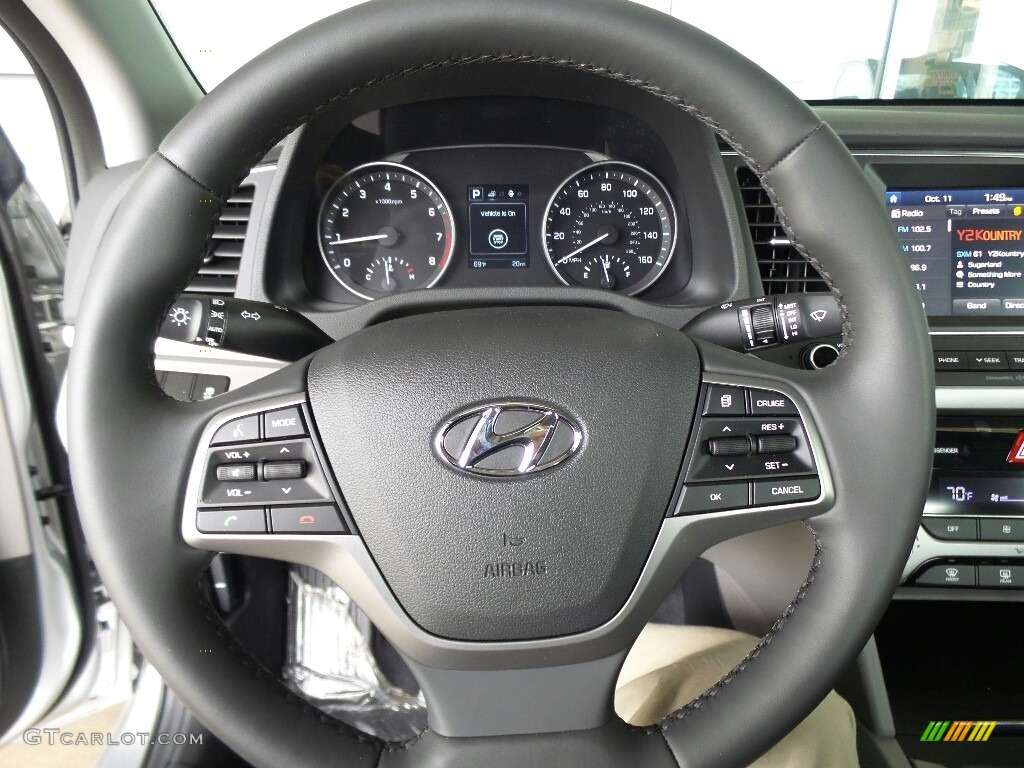 2017 Elantra SE - Silver / Gray photo #14