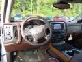 2017 Chevrolet Silverado 1500 High Country Saddle Interior Dashboard Photo