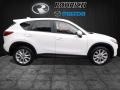 2014 Crystal White Pearl Mica Mazda CX-5 Grand Touring AWD  photo #2