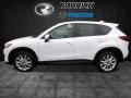 2014 Crystal White Pearl Mica Mazda CX-5 Grand Touring AWD  photo #4