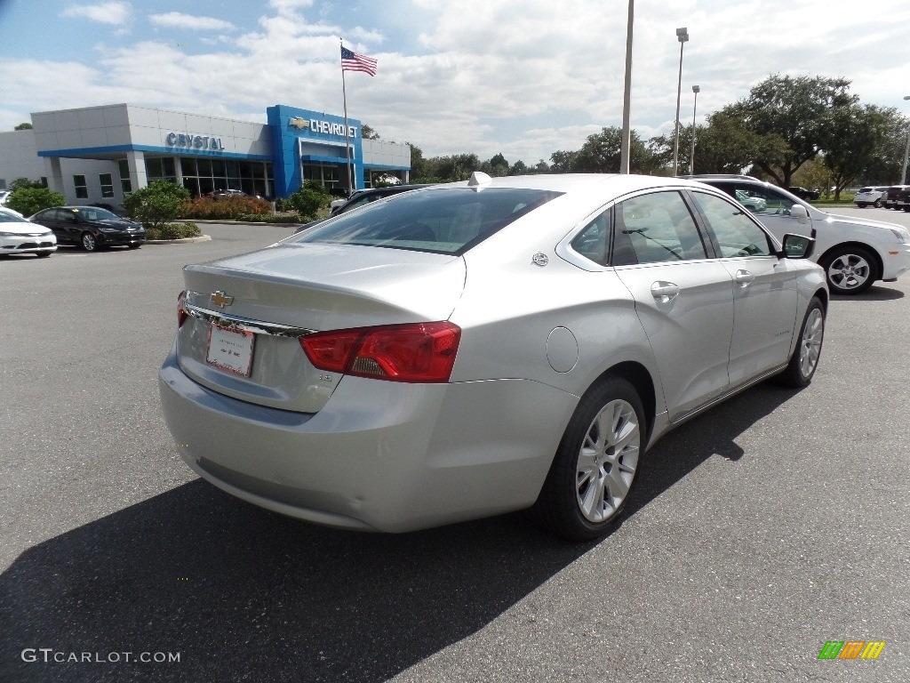 2014 Impala LS - Silver Ice Metallic / Jet Black/Dark Titanium photo #8