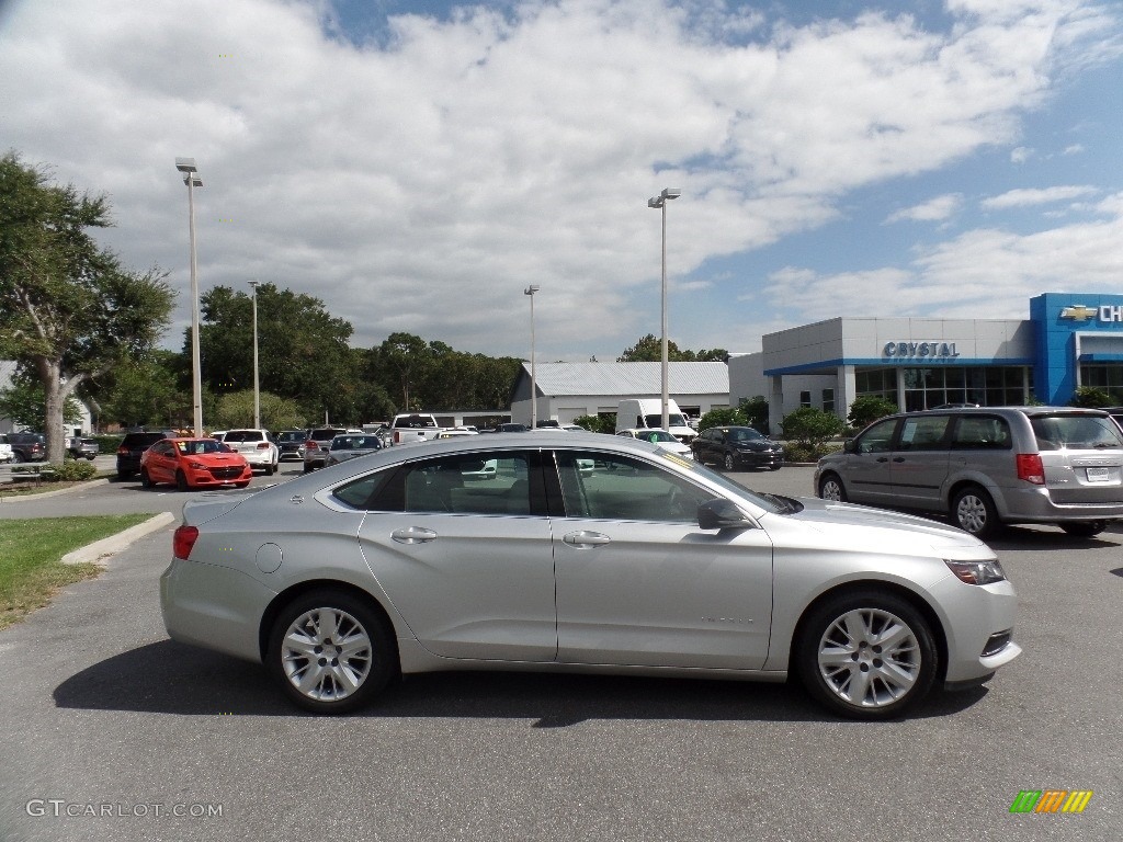 2014 Impala LS - Silver Ice Metallic / Jet Black/Dark Titanium photo #9