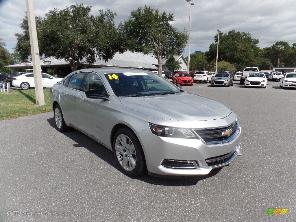 2014 Impala LS - Silver Ice Metallic / Jet Black/Dark Titanium photo #10