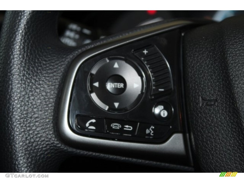 2017 Civic EX Hatchback - Taffeta White / Black photo #12