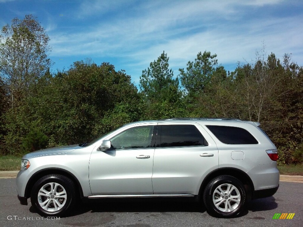 2012 Durango Crew AWD - Bright Silver Metallic / Dark Graystone/Medium Graystone photo #1