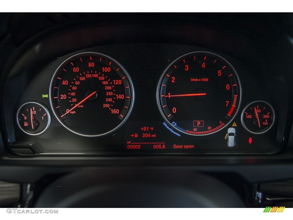 2017 BMW X5 sDrive35i Gauges Photo #116299305