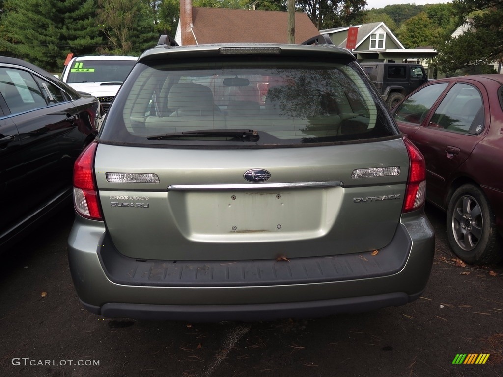 2009 Outback 2.5i Wagon - Seacrest Green Metallic / Off Black photo #2