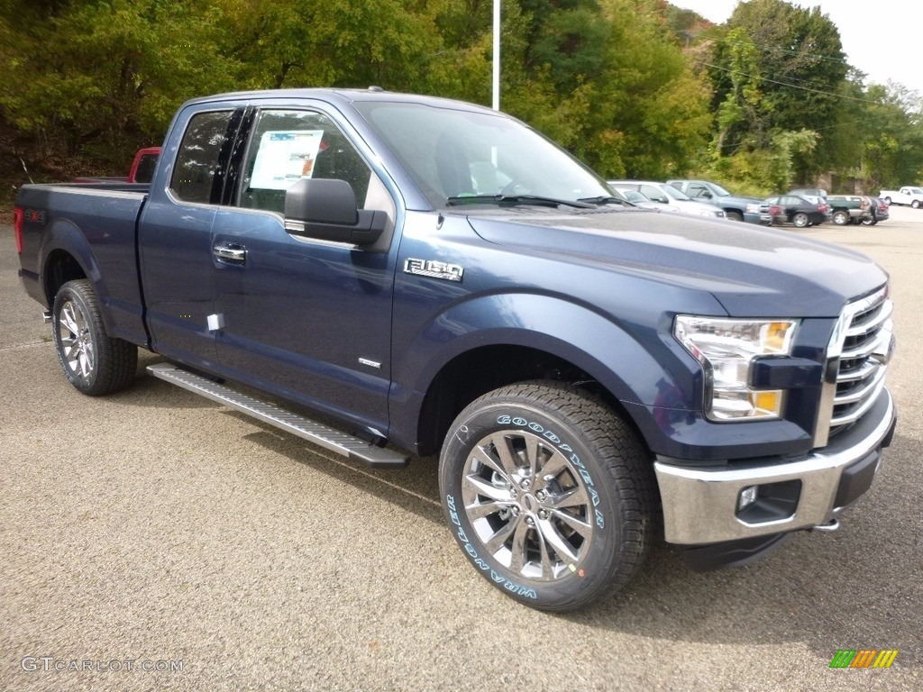 Blue Jeans 2016 Ford F150 XLT SuperCab 4x4 Exterior Photo #116302098