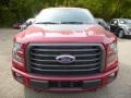 2016 Ruby Red Ford F150 XLT SuperCab 4x4  photo #7