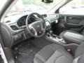 Ebony 2017 Chevrolet Traverse LT AWD Interior Color