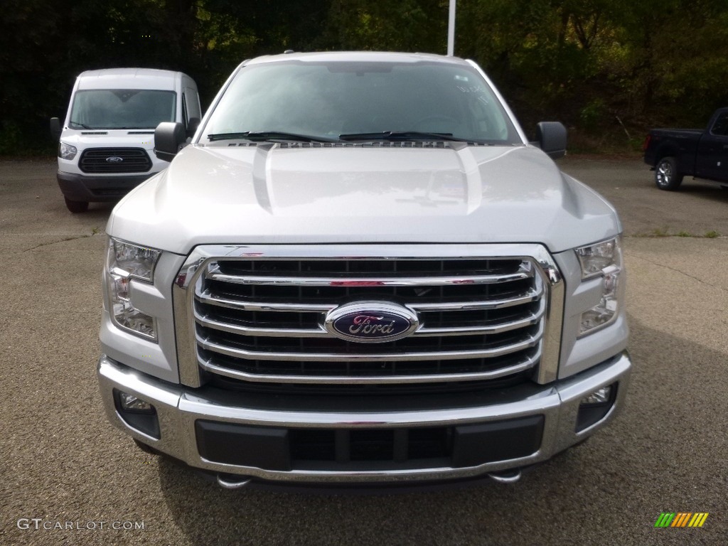 2016 F150 XLT SuperCab 4x4 - Ingot Silver / Medium Earth Gray photo #7