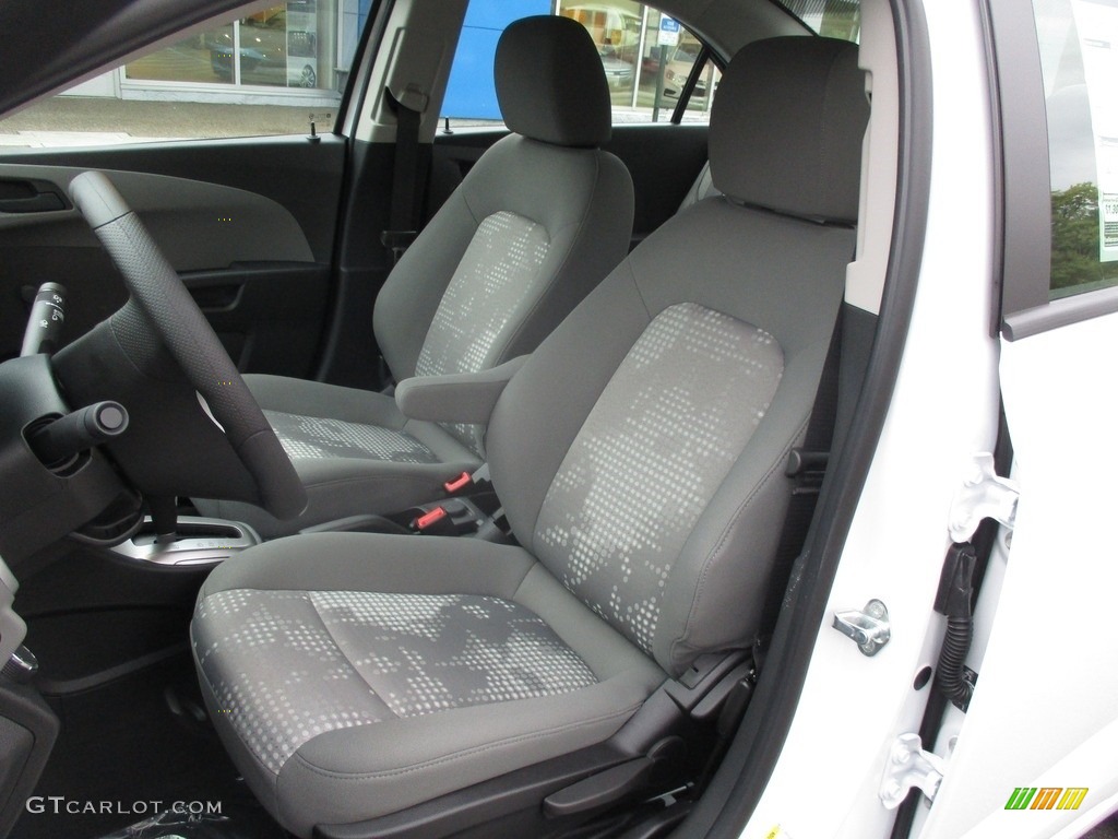 2017 Chevrolet Sonic LS Sedan Front Seat Photo #116307171