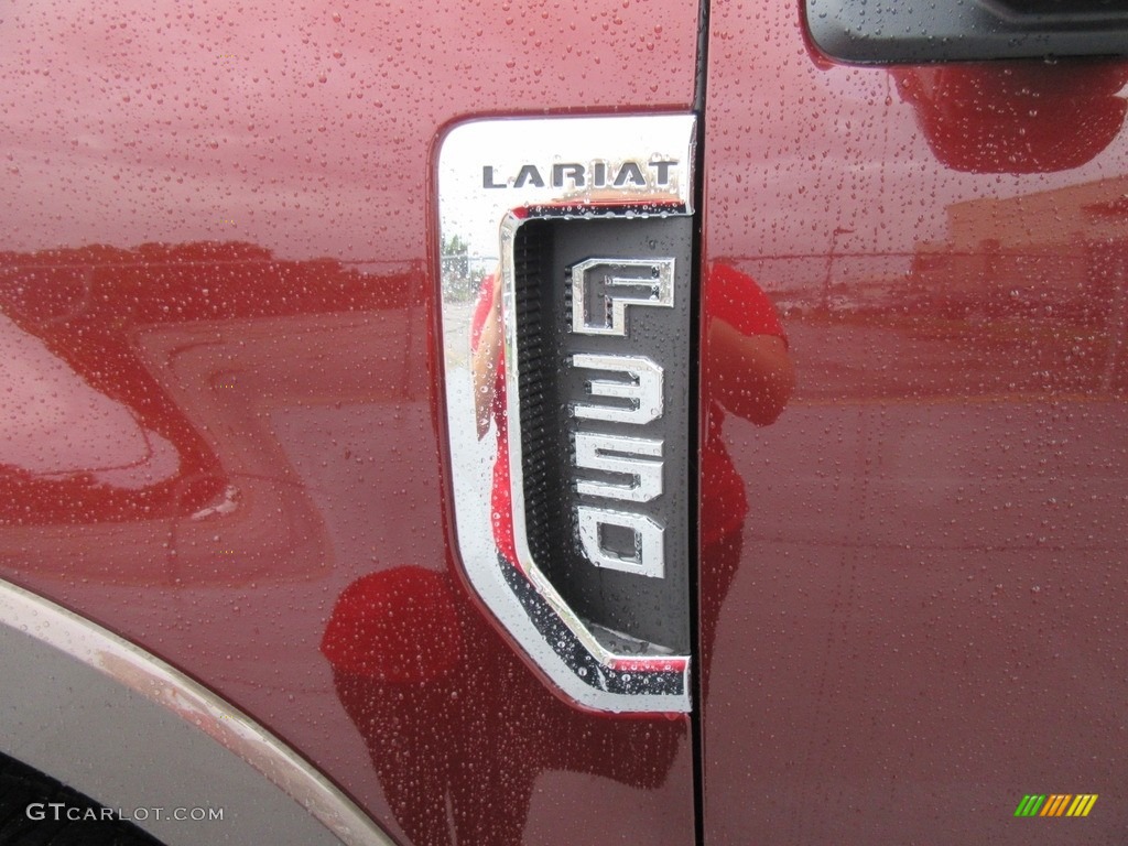 2017 Ford F350 Super Duty Lariat Crew Cab 4x4 Marks and Logos Photo #116307180
