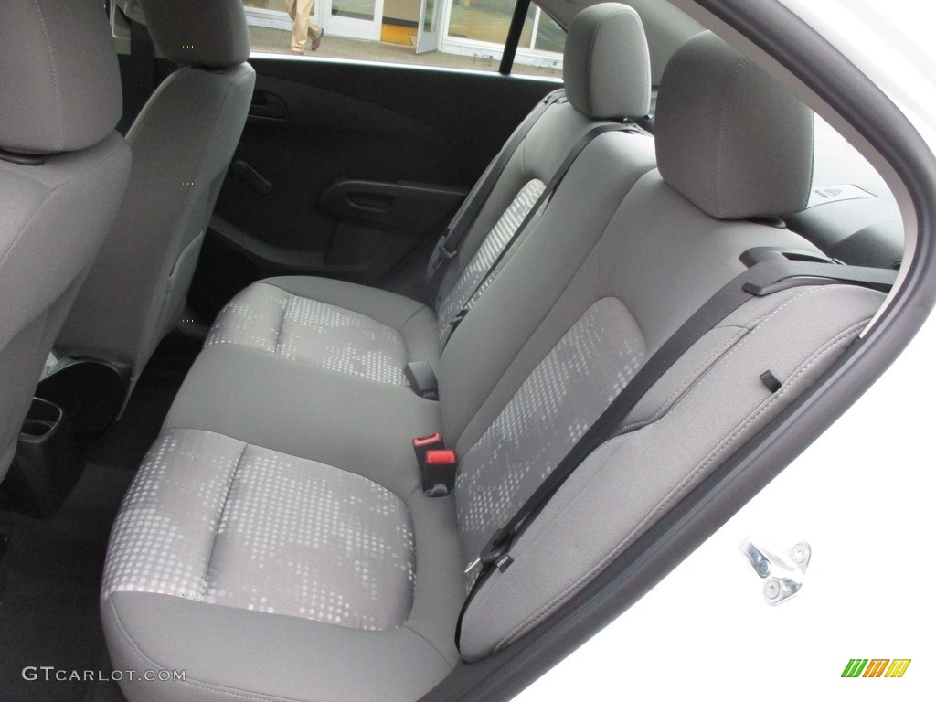 2017 Chevrolet Sonic LS Sedan Rear Seat Photo #116307222