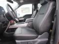 Medium Earth Gray 2017 Ford F350 Super Duty Lariat Crew Cab 4x4 Interior Color