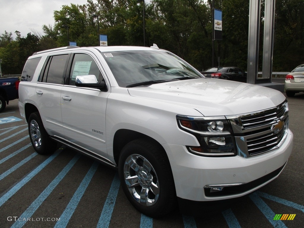 Iridescent Pearl Tricoat 2017 Chevrolet Tahoe Premier 4WD Exterior Photo #116307552