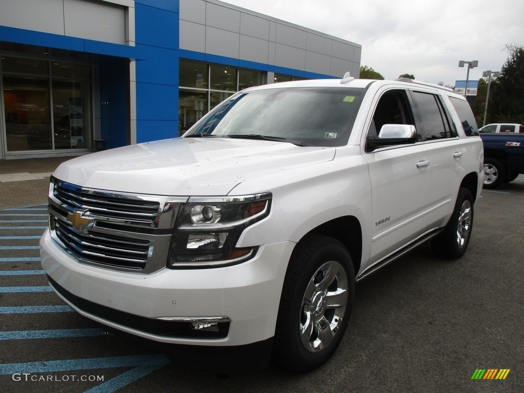 Iridescent Pearl Tricoat 2017 Chevrolet Tahoe Premier 4WD Exterior Photo #116307594