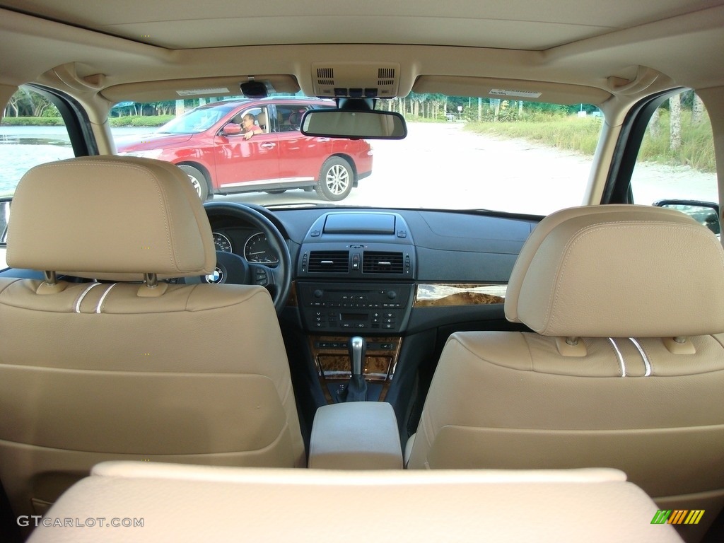 2008 X3 3.0si - Platinum Bronze Metallic / Sand Beige/Black Nevada Leather photo #17