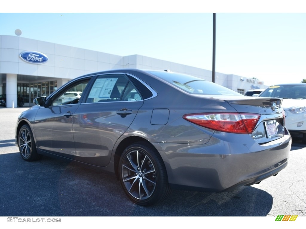2015 Camry XSE - Predawn Gray Mica / Black photo #5