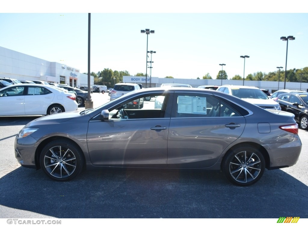 2015 Camry XSE - Predawn Gray Mica / Black photo #6