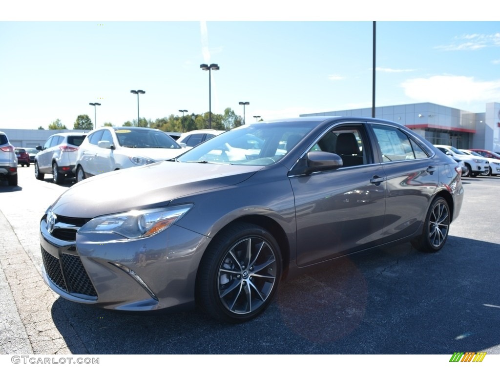 2015 Camry XSE - Predawn Gray Mica / Black photo #7