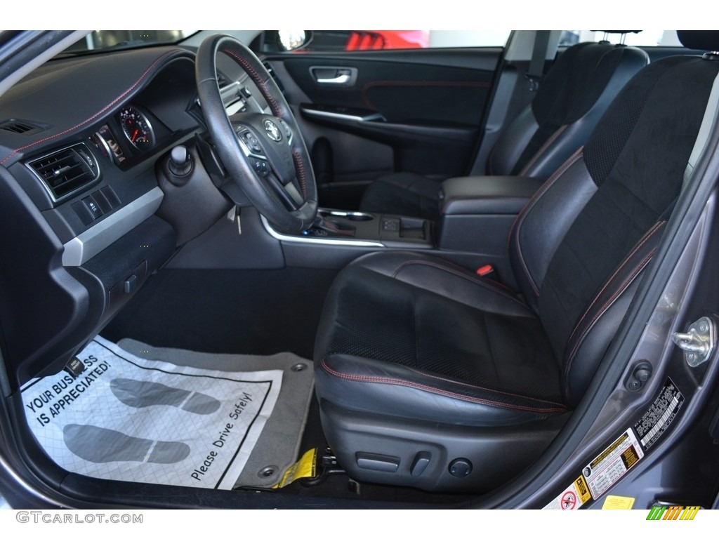 2015 Camry XSE - Predawn Gray Mica / Black photo #9