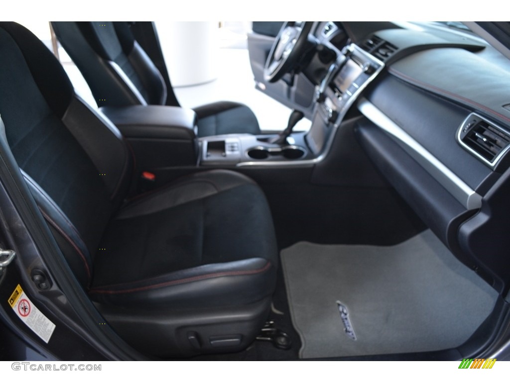 2015 Camry XSE - Predawn Gray Mica / Black photo #15