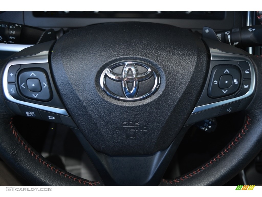 2015 Camry XSE - Predawn Gray Mica / Black photo #24