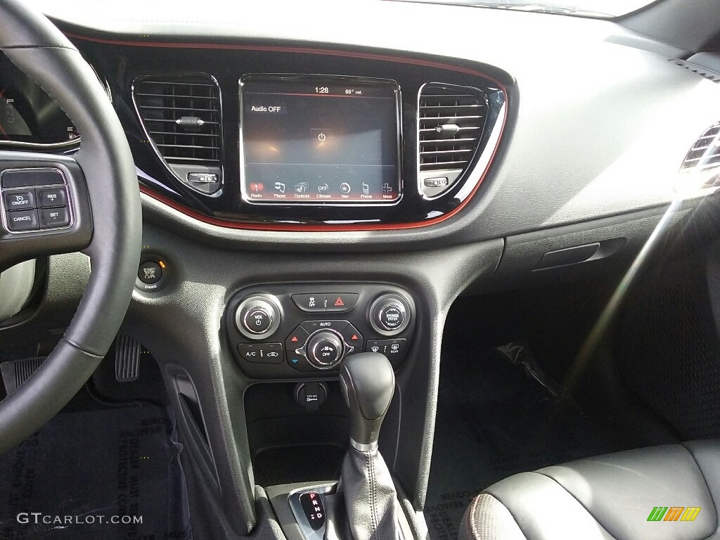 2015 Dart GT - Vitamin C / Black/Ruby Red Accent Stitching photo #12