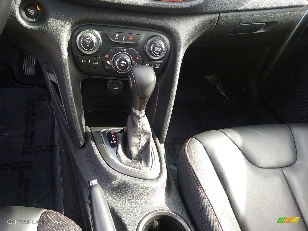 2015 Dart GT - Vitamin C / Black/Ruby Red Accent Stitching photo #13