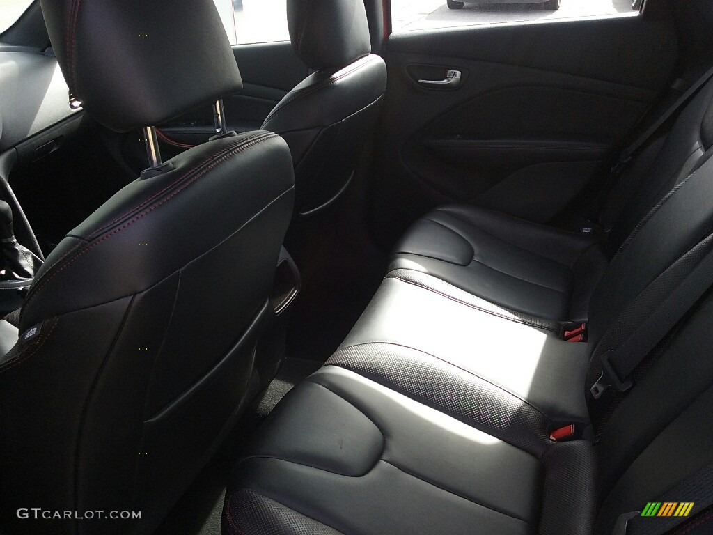 2015 Dart GT - Vitamin C / Black/Ruby Red Accent Stitching photo #18