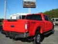 2017 Race Red Ford F250 Super Duty XLT Crew Cab 4x4  photo #6