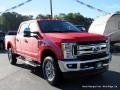 2017 Race Red Ford F250 Super Duty XLT Crew Cab 4x4  photo #8