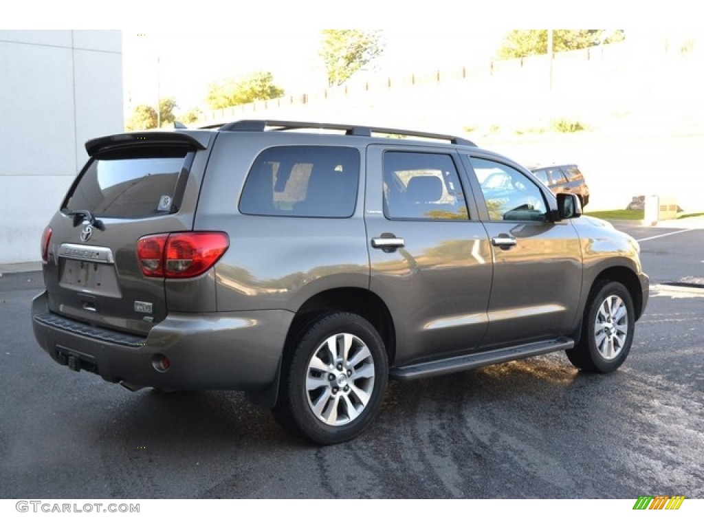 2013 Sequoia Limited 4WD - Magnetic Gray Metallic / Sand Beige photo #2