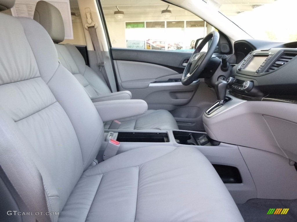 2014 CR-V EX-L AWD - Basque Red Pearl II / Gray photo #12