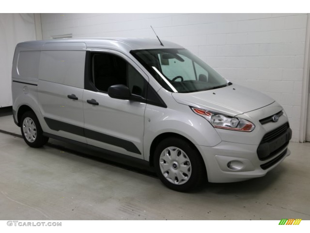 Silver 2017 Ford Transit Connect XLT Van Exterior Photo #116311422