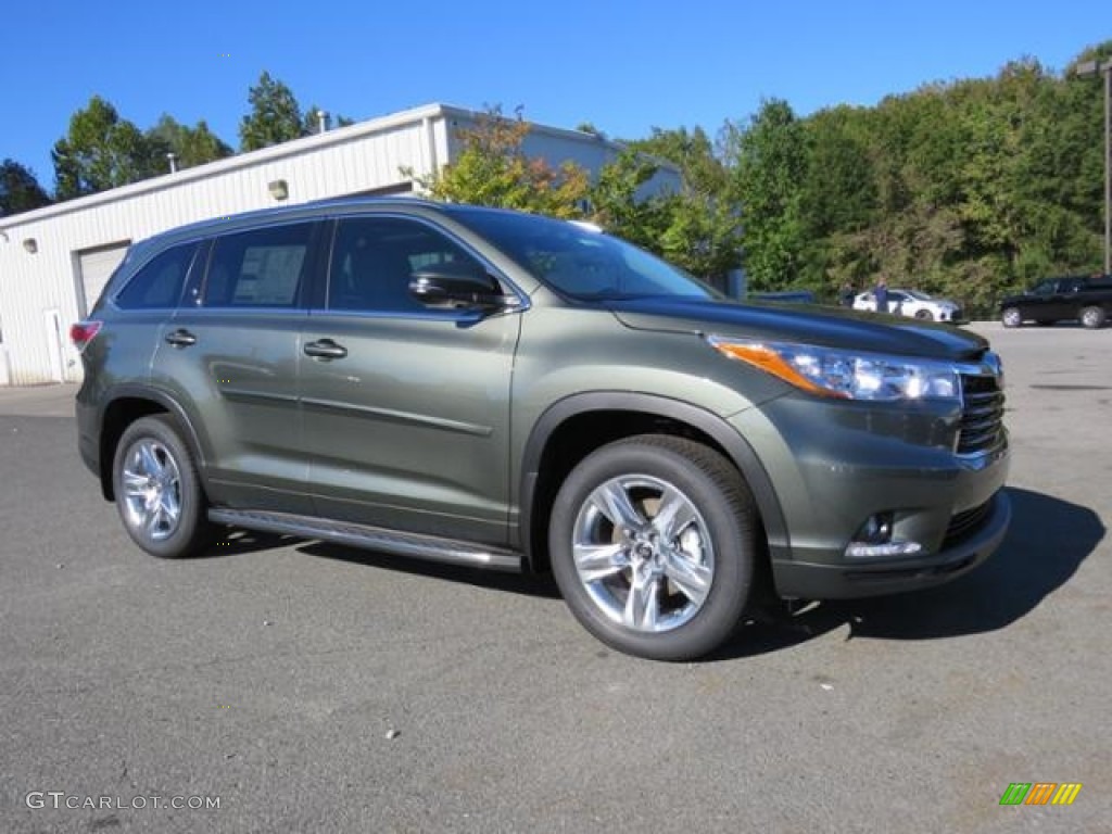 Alumina Jade Metallic 2016 Toyota Highlander Limited Platinum Exterior Photo #116312063